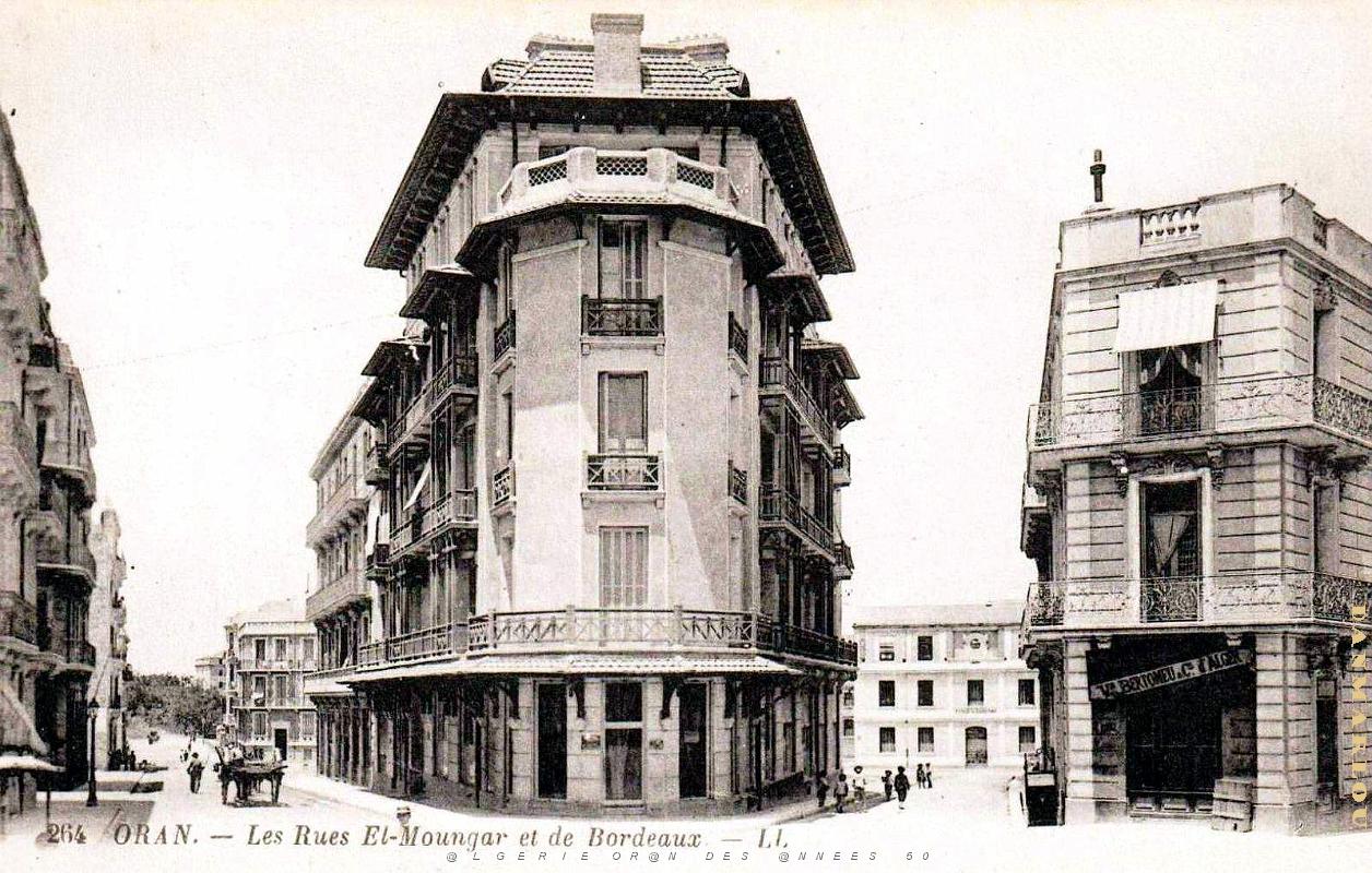 Oran - Rues El-Moungar et de Bordeaux .jpg